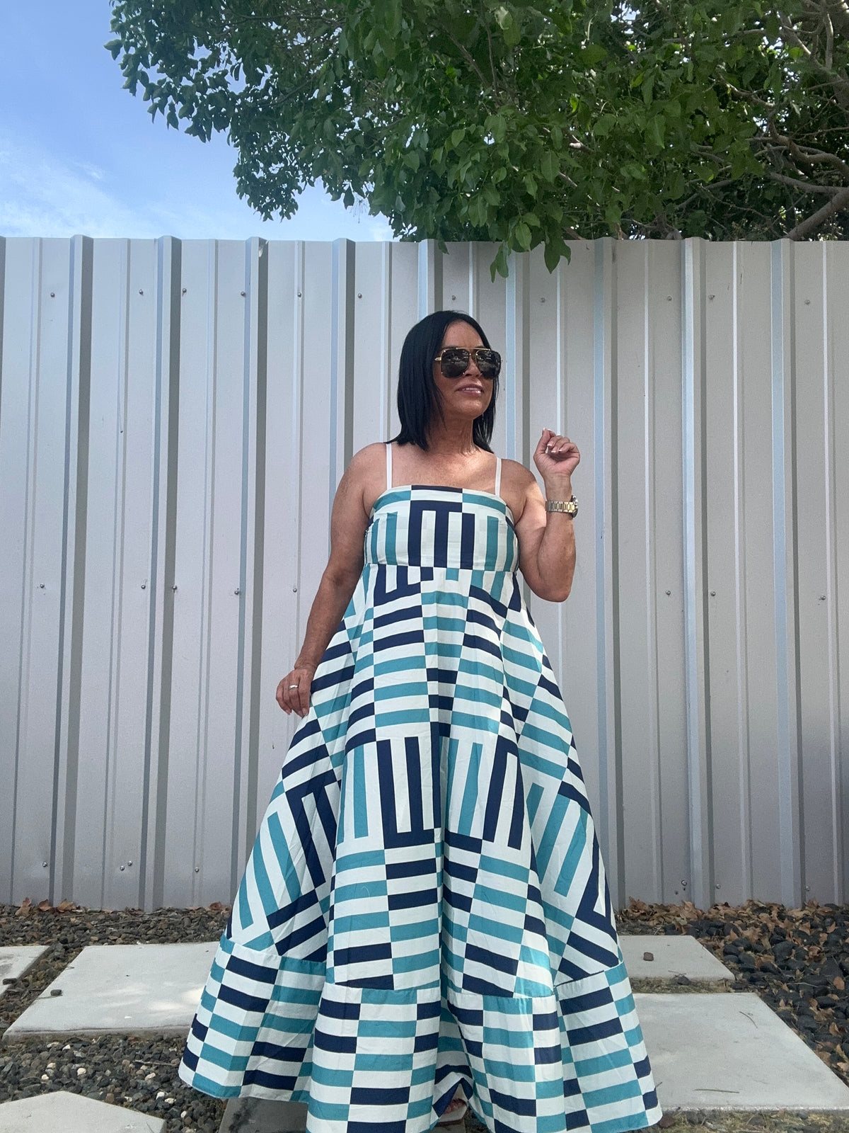 Maxi Dress Stripes