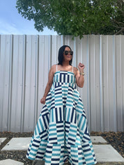 Maxi Dress Stripes