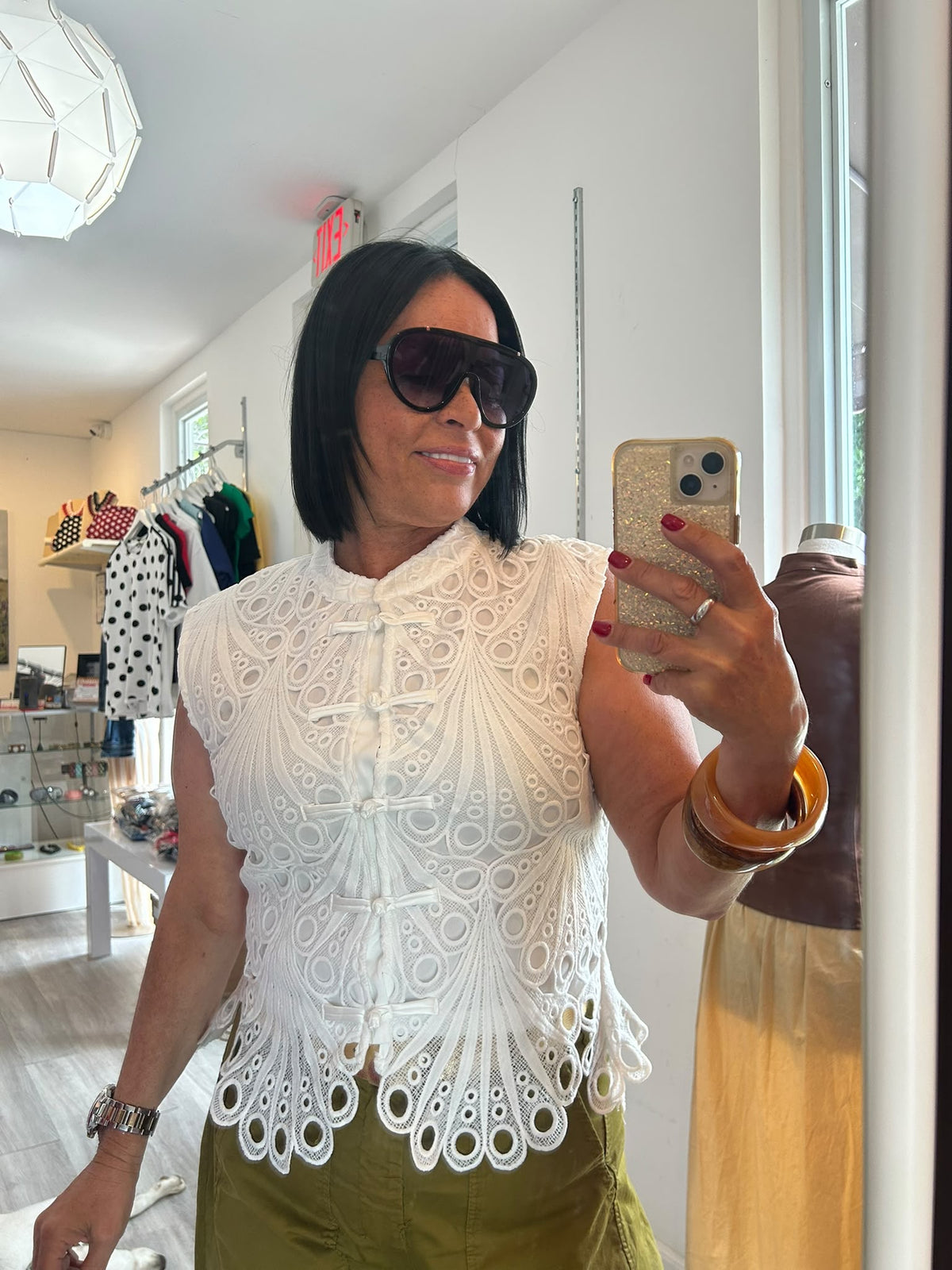 Mandarin Casual Lace