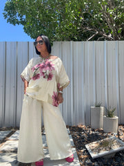 Linen Pants Set
