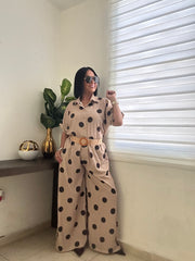 Polka Dot Pants & Belt