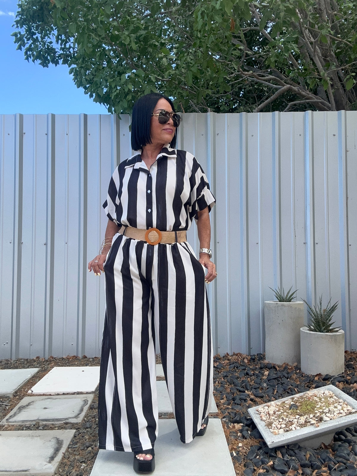 Pant set Stripes