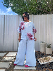 Linen Pants Set