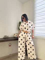 Polka Dot Pants & Belt