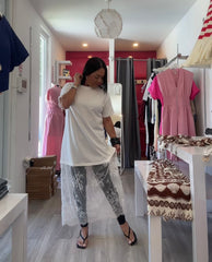 Lace Tshirt Dress