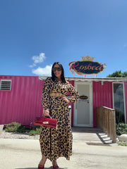 Maxi Dress animal print