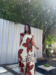Flower Maxi Dress