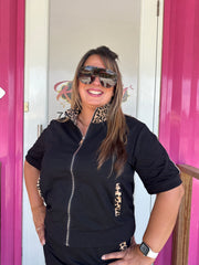 Set travel animal print