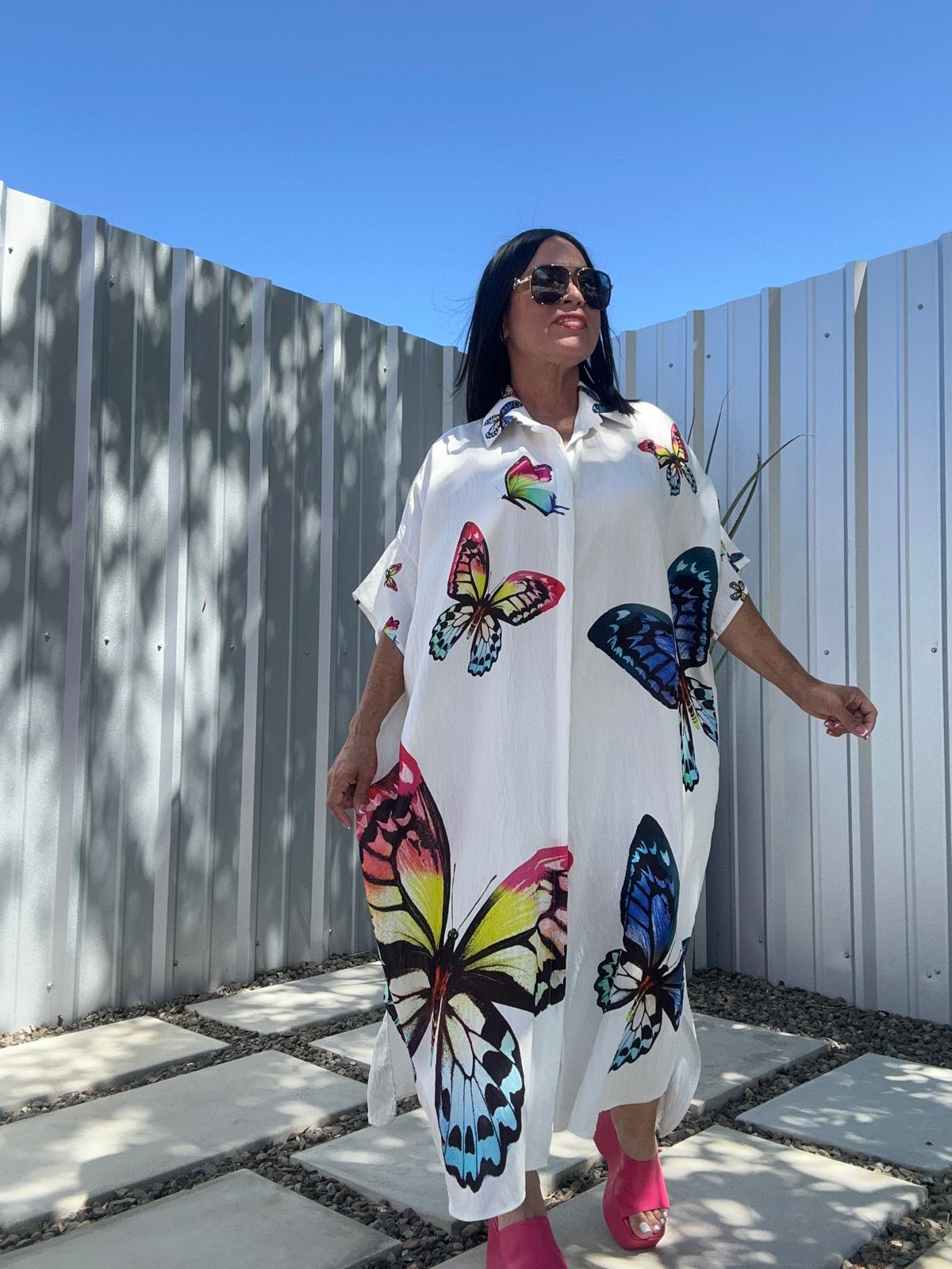 Tunic Dress Butterfly