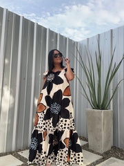 Flower Maxi Dress