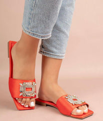 Square Sandal Shoes